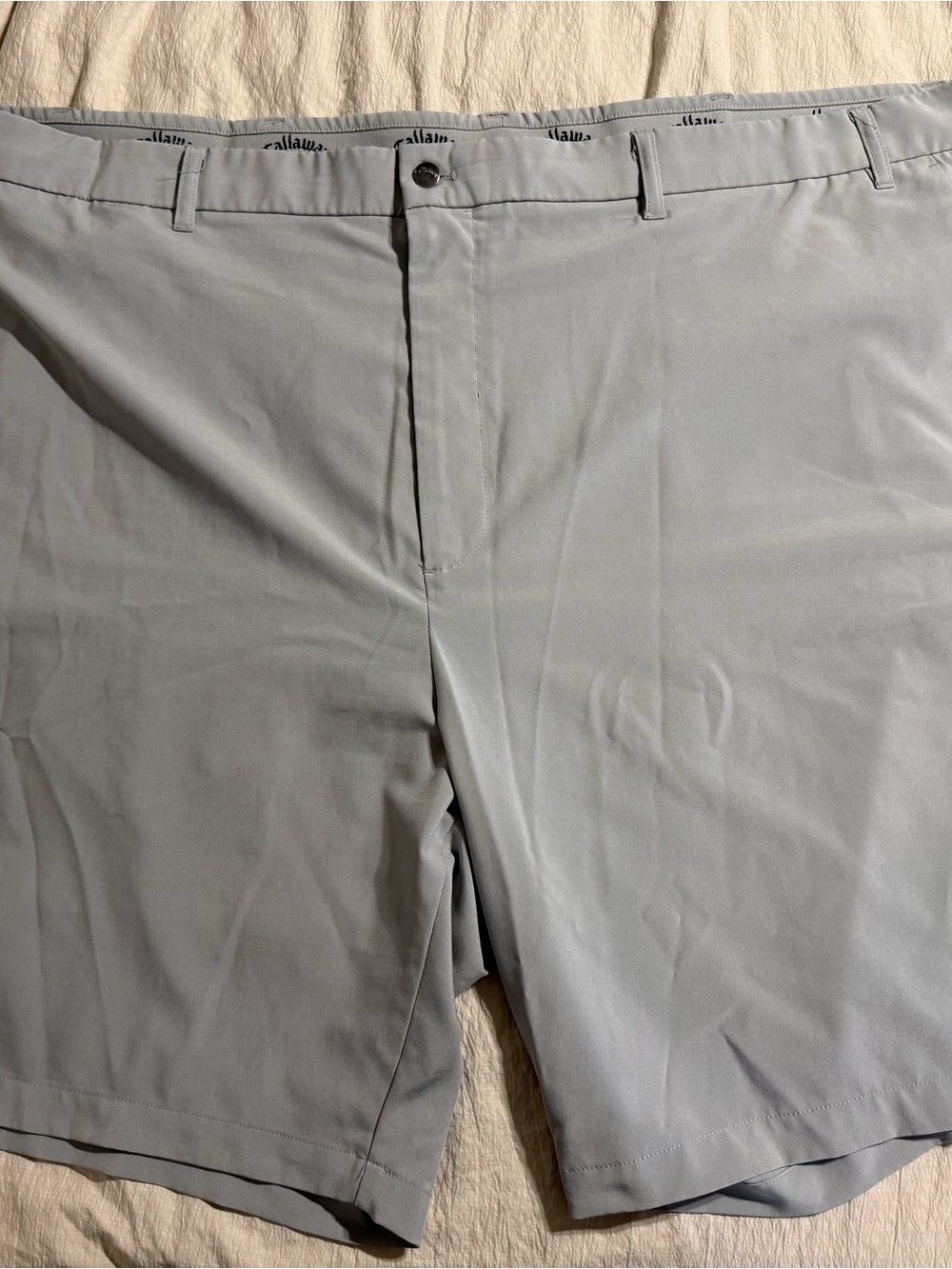 Callaway Men's Light Gray Performance Golf Shorts